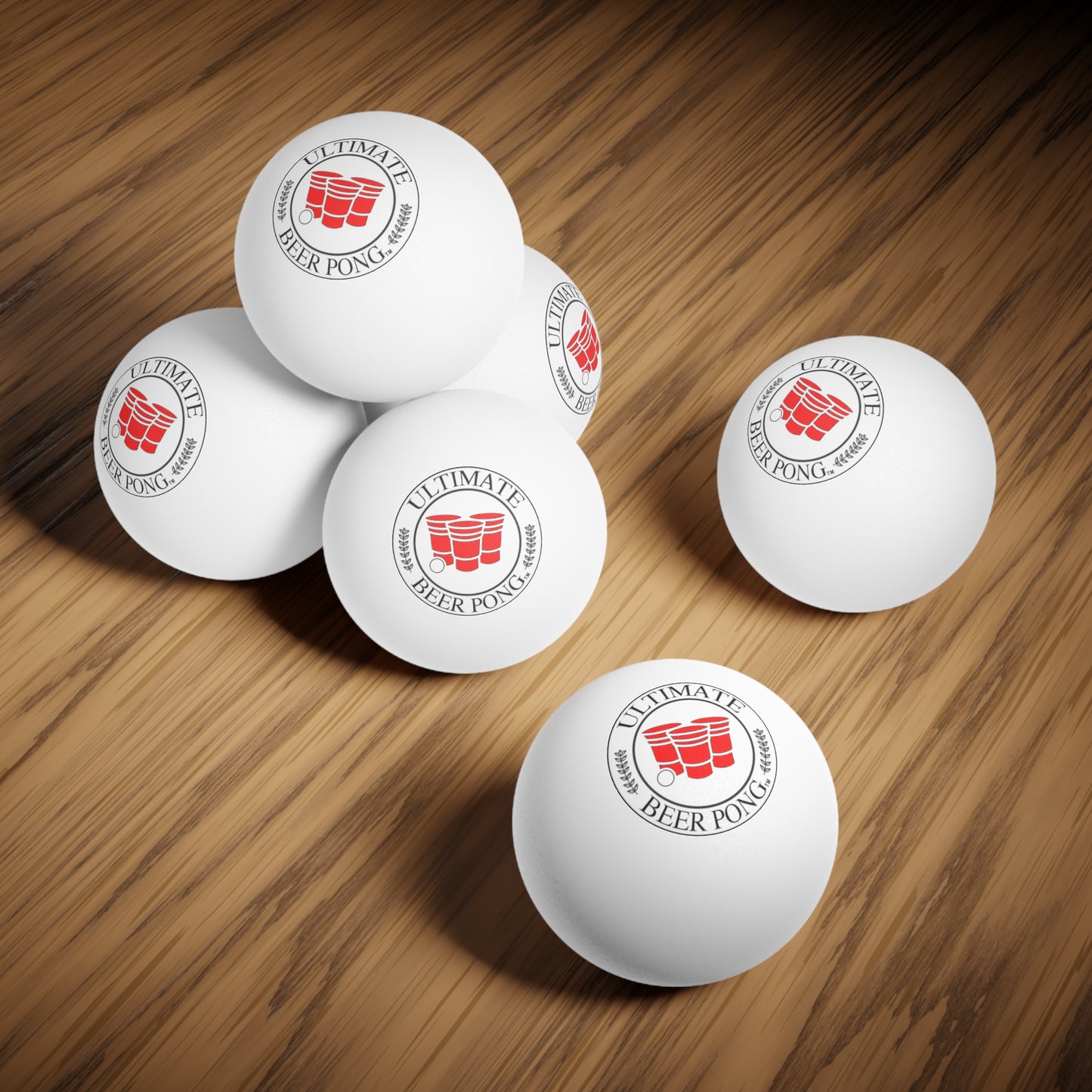 Ultimate Beer Pong - Official Balls, 6 pcs